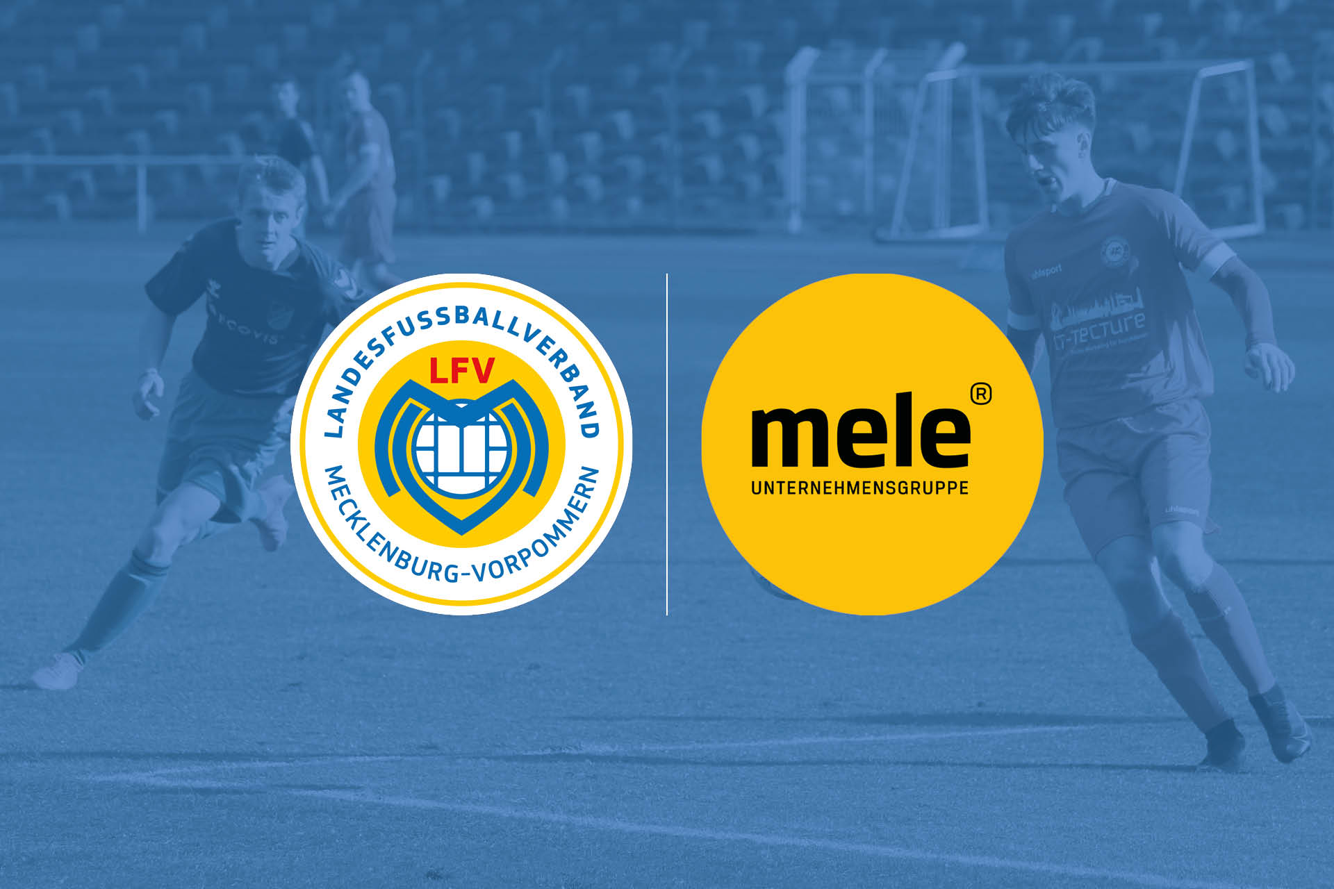 mele und der Landesfußballverband kooperieren zur Unterstützung des Nachwuchsfußballs in MV