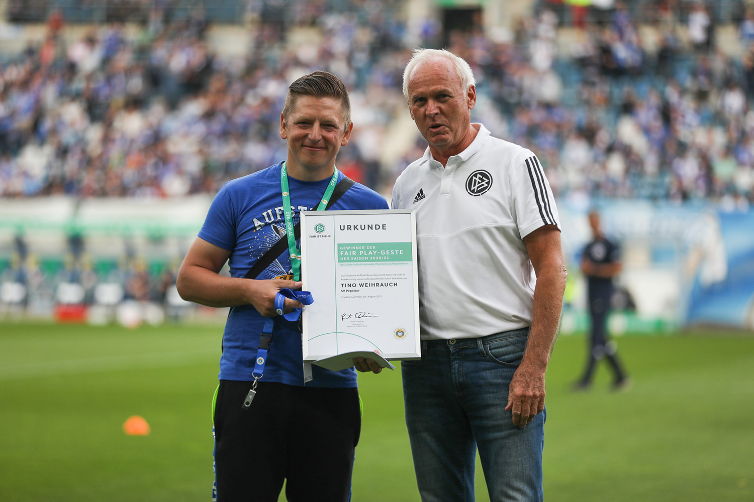 Tino Weihrauch und Joachim Masuch